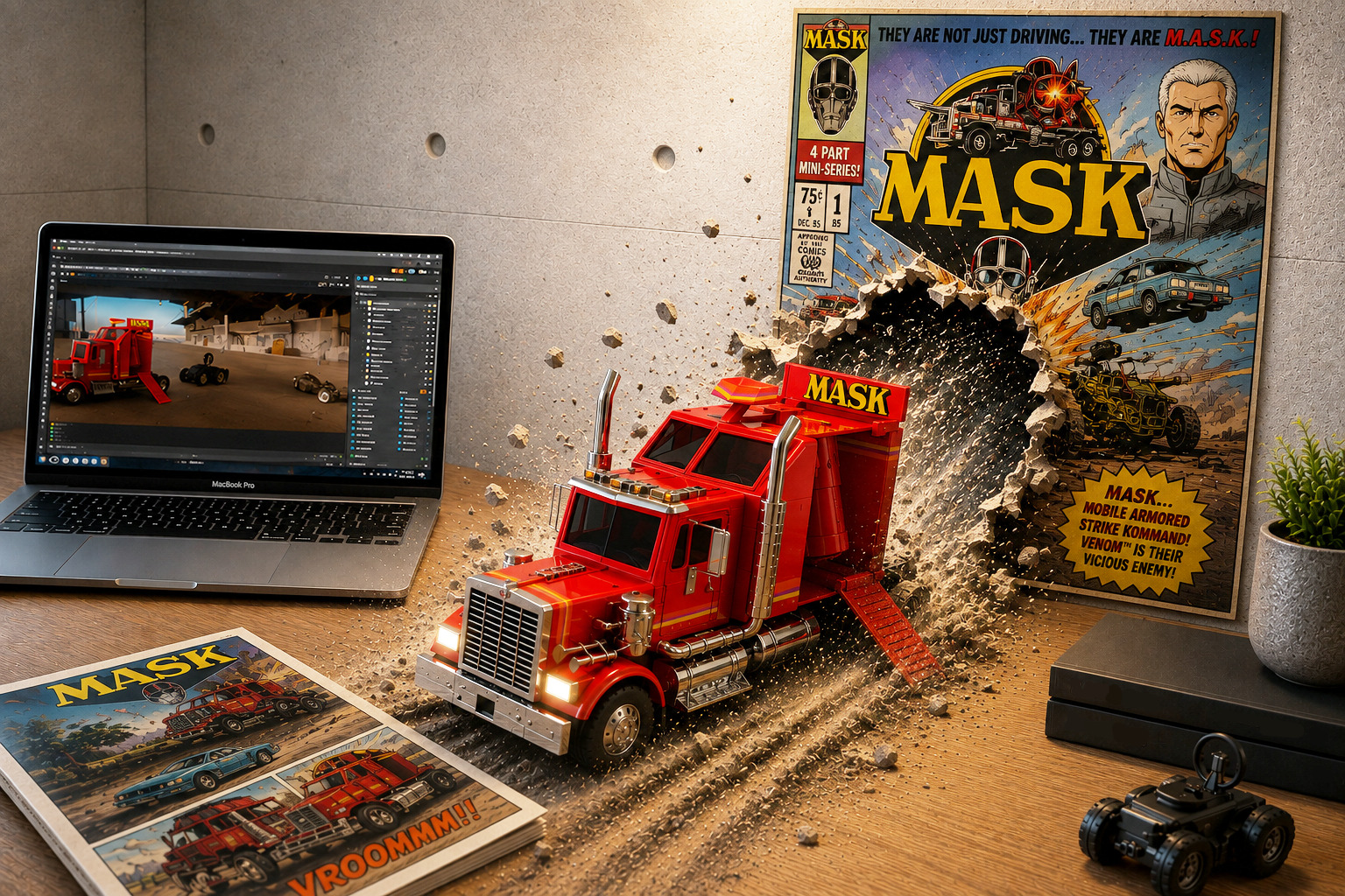 Truck 3D – M.A.S.K. Visualisierung