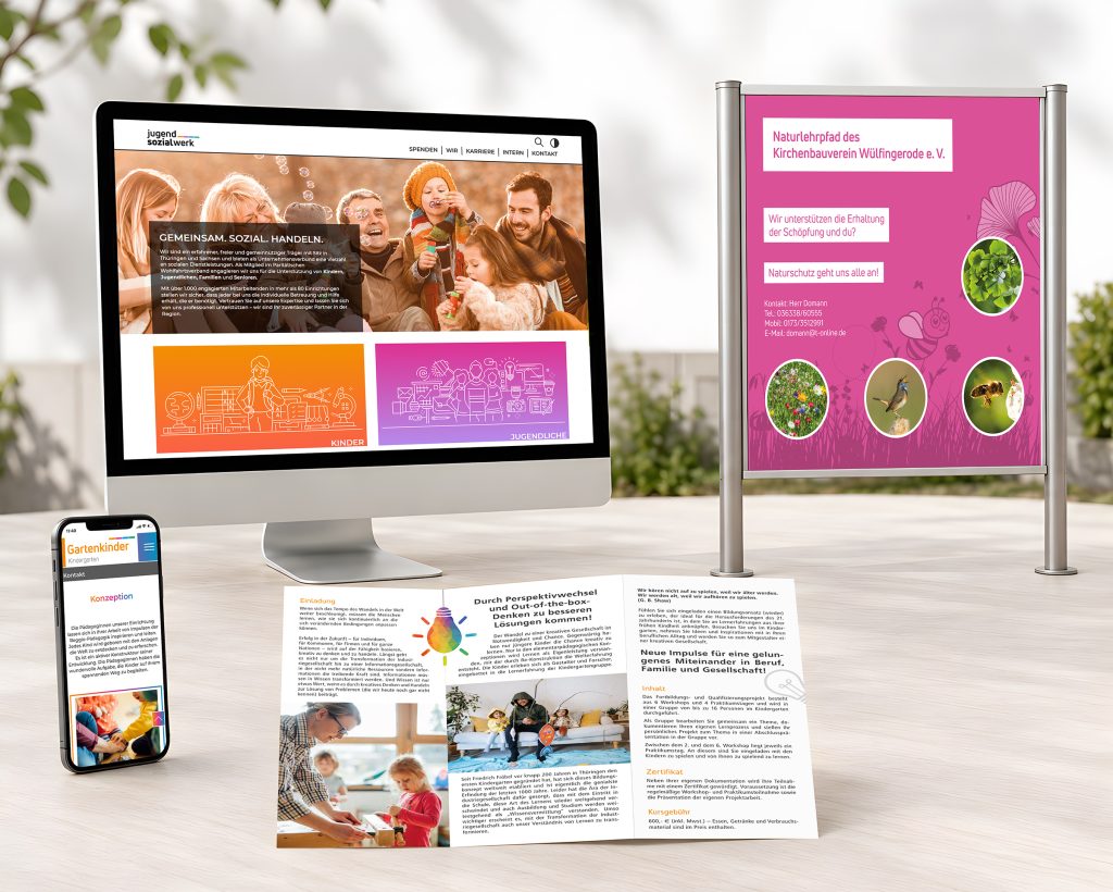 Jugendsozialwerk – digitale Kommunikation und Markenentwicklung