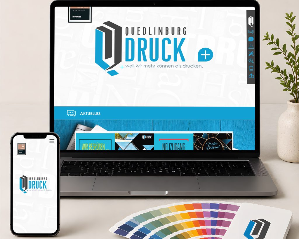 Q-Druck – Website-Relaunch und UX-Optimierung